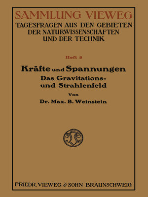 cover image of Kräfte und Spannungen